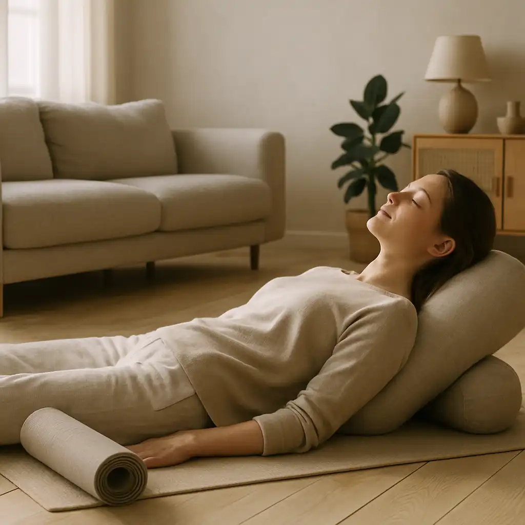 Giv din ryg kærlig støtte med en yogapølle