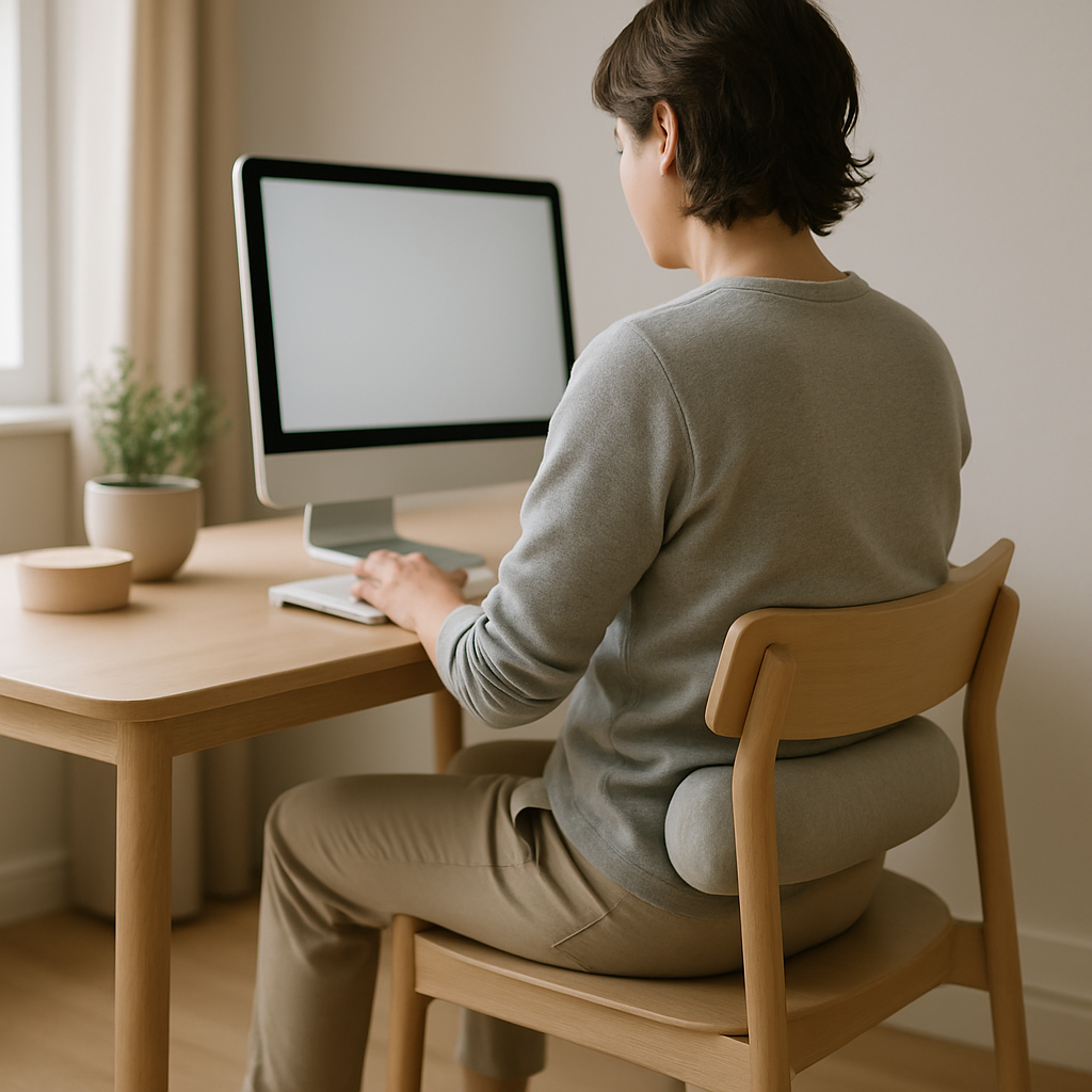 Aflast lænden ved stillesiddende arbejde